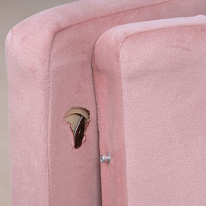 เตียงเด็กหุ้มกำมะหยี่แบบเตียงคู่ สำหรับเด็กอายุ 1-3 ปี ดีไซน์ทันสมัย เป็นมิตรกับสิ่งแวดล้อม ทนทาน ใช้ได้ในห้องนอน/ห้องนั่งเล่น/โรงเรียน - Product Image 6