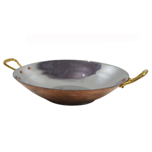 Atractivo Plato de Servir de Latón y Acero Inoxidable, Base de Diseño y Metal Sólido de Buena Calidad, Color Dorado y Plateado - Product Image 6