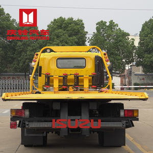 Camiones grúas de rescate usados JAC Isuzu 4x2 de servicio pesado con elevador de ruedas en venta - Product Image 3