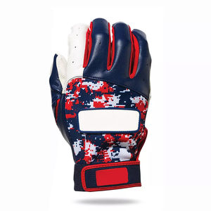 Guantes de Bateo de Béisbol Personalizados para Adultos, de Alta Calidad, Impermeables, de Cuero Digital con Dedos Completos, Logotipo Personalizado, para Entrenamiento - Product Image 2