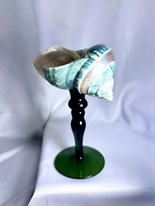 Factory Direct Custom Reusable Seashell Glass Wine <b>Beer</b> Vietnam Manufacturer Luxury Home Decor Restaurant Hotel Bulk Supply - Product Image 5