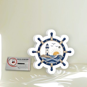 Nouvelle Palette d'Extensions de Cils Magnétique en Forme de Roue de Bateau Nautique, Diamant, Écologique, en Acrylique, Motif Cœur et Fleur - Product Image 5