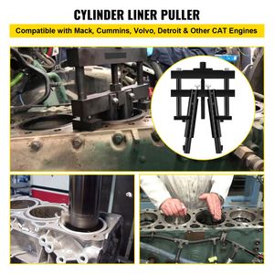 Extractor de Engranajes Universal para Motores Diésel de Uso Pesado - Compatible con Caterpillar, Mack, Cummins y Forros Húmedos - Product Image 2