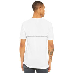 Camiseta Unisex de Manga Corta con Cuello en V, Tejido Tri-Blend, Transpirable - Product Image 3