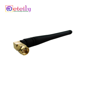 Antena de pato de goma ETEILY 868MHz 5dBi perfil bajo y baja pérdida de ángulo recto con conector macho SMA hecho en comunicación India - Product Image 3