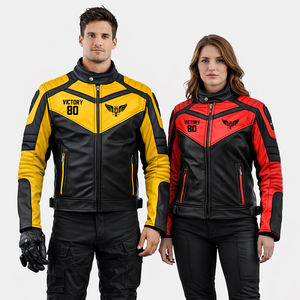 Chaqueta de Motociclismo con Certificación CE para Hombre y Mujer, Impermeable, para Carreras, con Protección, OEM - Product Image 1