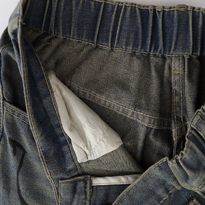 <b>Men</b>’s Denim <b>Shorts</b> Graphic Spider Web Print <b>Bermuda</b> <b>Shorts</b> Casual Streetwear Jeans <b>Shorts</b> Custom Design Wholesale price - Product Image 4