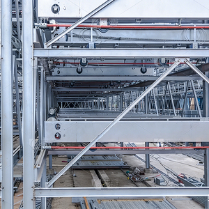 Projets de logements résidentiels pour étudiants et dortoirs du personnel, bâtiments modulaires en acier certifiés ISO, sécurisés et multi-étages - Product Image 2