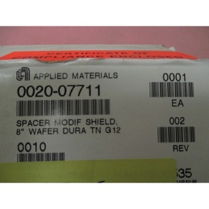 AMAT 0020-07711 Spacer MODIF shield 8" wafer DURA - อุปกรณ์และชิ้นส่วนเซมิคอนดักเตอร์ระดับโลกที่เชื่อถือได้ - Product Image 1