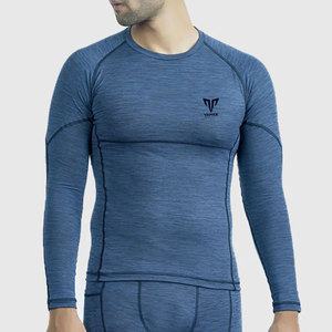 Chemises de compression d'hiver confortables pour la gym et le fitness avec un design flexible en tissu sergé tricoté pour une liberté de mouvement facile - Product Image 6