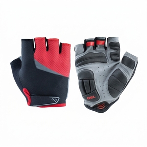 Gants de cyclisme d'été pour hommes, demi-doigts, antidérapants, avec fermeture auto-agrippante, pour enfants, garçons et filles, haute qualité - Product Image 5
