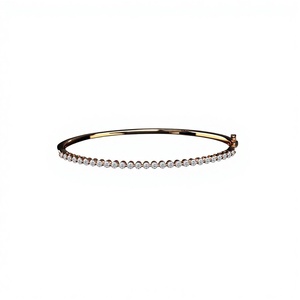 925 Sterling Silver Vintage Lab Grown Diamond <b>Flower</b> <b>Bracelet</b> IGI Certified Luxury Round Brilliant Cut Women's Jewelry - Product Image 1