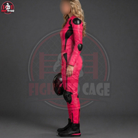 Dernières combinaisons de course de moto en cuir rose monopièces haute performance, du meilleur fournisseur au meilleur prix