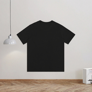 Camiseta de Cuello Redondo de Manga Corta para Hombre, Estilo Juvenil, Estampada, Tejido de Poliéster/Algodón, 200 Gramos de Peso - Product Image 6