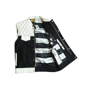 Chaleco de Motociclista Personalizado de Cuero para Club de Caza - Product Image 3