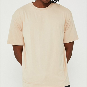 Camiseta Personalizada para Hombre, 100% Algodón, Transpirable, Lisa, Estilo Vintage, Holgada, Casual, con Estampado de Letras por Transferencia Térmica - Product Image 3