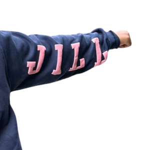 Sweat-shirt à imprimé en relief, en molleton doux, col rond, manches longues, vêtement décontracté pour l'hiver, mode hivernale - Product Image 4