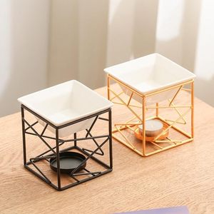 Metal <b>Oil</b> <b>Burner</b> for Home Decor Decorative Aromatherapy <b>Oil</b> <b>Burner</b> Handmade Metal Fragrance Lamp for Essential <b>Oils</b> <b>Scented</b> - Product Image 4