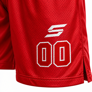 SINEWY Custom Basketball Jersey Set Sublimated Sleeveless Mesh Uniform <b>Red</b> <b>Blue</b> <b>White</b> 00 Athletic Fit Unisex Adult All Seasons - Product Image 6
