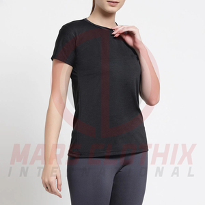 Camiseta deportiva de secado rápido, ligera, transpirable, para entrenamiento, fitness, gimnasio, para mujer. - Product Image 4