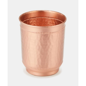 Handcrafted Pure Copper Hammered Water Glass Authentic Tumbler for Health Benefits Eco-Friendly Restaurant & Home Decorative - Product Image 3