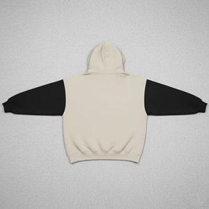 Vente en gros OEM – Sweats à capuche décontractés d'hiver en coton 100 % de haute qualité, coupe oversize, grammage lourd, avec logo personnalisé sérigraphié ou brodé - Product Image 2