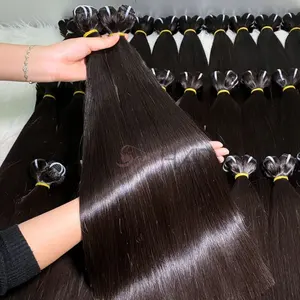 Premium Quality 100% Vietnamese Virgin Hair Color Customizable Human Hair Extensions at Wholesale Vendors