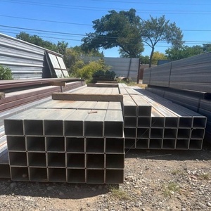 Tuyau carré en acier au carbone ASTM pour la construction de pipelines pétroliers, l'échafaudage, avec service de découpe, surface laminée à chaud - Product Image 3