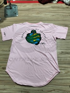 Custom logo 3d Puff Printing T Shirt Short Sleeve <b>Tshirt</b> 100% Cotton T-Shirt Oversized T-Shirt For Men - Product Image 5