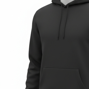 Sudadera con Capucha de Alta Calidad, Corte Casual, Felpa Antipilling de 350 Gsm, con Ojales Metálicos, Cordón Ajustable y Bolsillo Canguro - Product Image 4