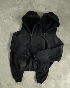 Nesta Sports – Sweat à capuche vintage personnalisé avec logo, streetwear de haute qualité, molleton uni, coupe oversize, délavé à l'acide, effet usé - Product Image 2