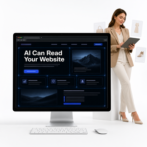 Développement de sites e-commerce pour les marques de mode afin d'améliorer la conversion des ventes en boutique grâce à la confiance des acheteurs et à la visibilité des recherches IA - Product Image 1