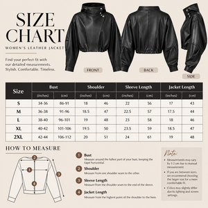 <b>Women</b>’s <b>Black</b> Faux Leather <b>Cropped</b> Hooded Jacket Long Sleeve Casual Zip Front <b>Top</b> - Product Image 5