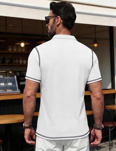 เสื้อโปโลมงกุฎมรดกมรดกทองคำขาวชุดโปโลสำหรับผู้บริหารชุดสะสมศักดิ์ศรีของราชวงศ์วินเทจรุ่นโปโล Elite Monarch - Product Image 3