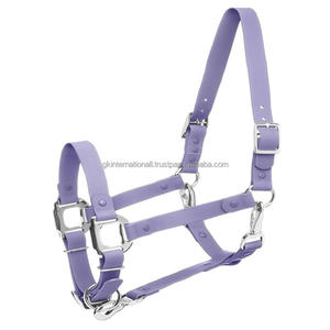 Productos de caballo personalizados, accesorios de caballo con estilo a la moda con herrajes de acero inoxidable, cabestro de nailon ajustable lavable - Product Image 4