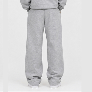 Pantalones Deportivos para Mujer con Estampado Puff, Estilo Casual, de Poliéster y Algodón, Pierna Ancha, con Estampado Puff y Ajuste Cómodo para Uso Diario - Product Image 2
