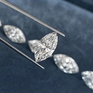 Diamants de laboratoire cultivés CVD/HPHT certifiés IGI, taille marquise, couleur D-G, pureté VVS-VS1, 0,5-5 carats, pour la fabrication de bijoux - Product Image 2