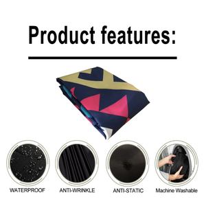 Capa de Peluquería Profesional para Salón, Delantal de Barbero con Estampado Moderno, Impermeable, Portátil, de Nailon, para Corte de Cabello, con Ajuste Ajustable en el Cuello, A+ - Product Image 2