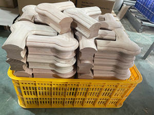 Accroche-main en bois massif de peuplier écologique et durable, à rotation de 90 degrés, avec installation facile pour escaliers et balcons domestiques - Product Image 2