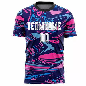 Camiseta de Fútbol Personalizada, Transpirable, de Alta Calidad, con Estampado, de Secado Rápido, Manga Larga, Uniforme de Fútbol, Nuevo Diseño - Product Image 1