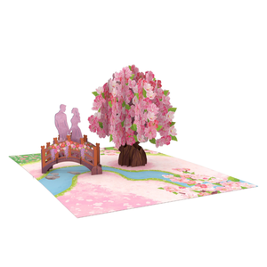 Carte pop-up 3D, meilleure carte de vœux artisanale pour couple, thème amour, cartes pop-up 3D, carte 3D pop-up pour la Saint-Valentin - Product Image 4