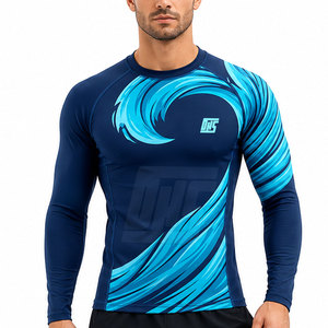 Rashguard Premium pour Hommes – Tissu Extensible Léger à Séchage Rapide, Idéal pour l'Entraînement, le Surf, la Natation, le Fitness et les Sports de Plein Air - Product Image 4
