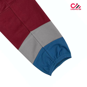 CARE <b>MASTER</b> Men's Breathable Mesh Soccer Socks Color Blocked Red Gray Blue Adult Regular Fit All Seasons Sports Apparel - Product Image 5