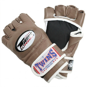 Premium Open Finger MMA Training Gloves Durable Hand Protection Adjustable Wrist Support for Grappling and Fitness - Product Image 5