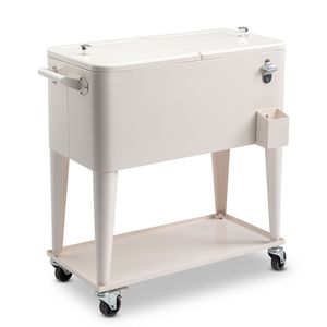 Code9856238480QT Freezer Insulation Cart Milk Whit Rectangular Plastic <b>Box</b> Iron Leg Tube 87.5*38.5*91cm <b>Cooler</b> <b>Box</b> Product - Product Image 2