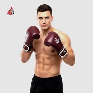 Gants de boxe personnalisés avec logo, or métallisé vert, légers, professionnels, en PU/PVC/cuir, respirants, à doigts entiers, unisexes, pour l'entraînement - Product Image 1
