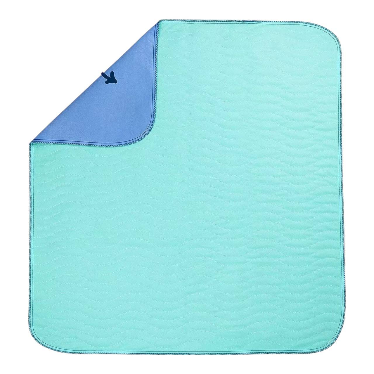 Devant vert, dos bleu