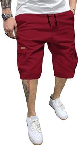 Men's Outdoor Utility Cargo Shorts Quick Dry Water Resistant Stretch Multi Pocket Hiking Travel Shorts - Product Image 3