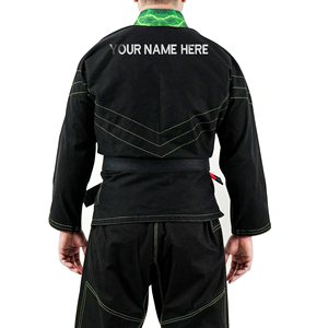 Ensembles d'uniformes de Jiu-Jitsu de haute qualité, directement de l'usine, personnalisables OEM, légers, à séchage rapide, respirants, antibactériens, unisexes pour adultes, avec fermeture frontale - Product Image 4