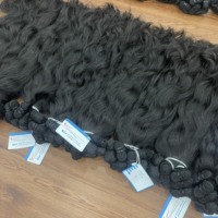 Cheveux vierges non traités de qualité supérieure, extensions de cheveux naturelles ondulées, 100% cheveux humains vietnamiens, en stock
